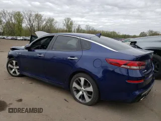 2019 Kia Optima S with VIN 5XXGT4L35KG373202, listed as a Copart auction lot 46605054 with 118,957 mi miles and Salvage Title. Bid and sale history available at carsss.com. Image 2.
