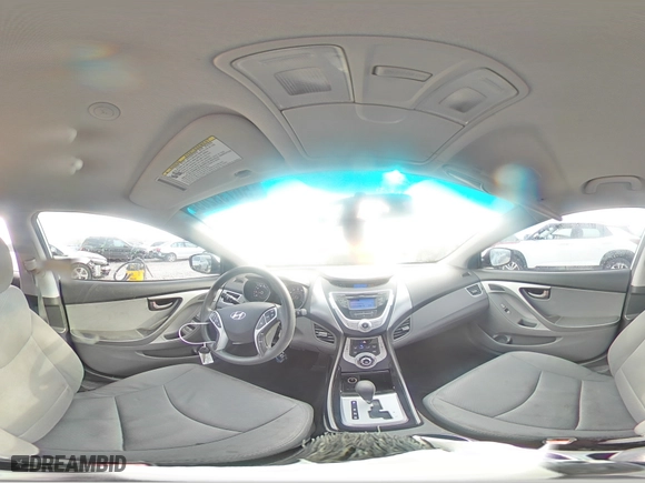 2012 Hyundai Elantra GLS PZEV with VIN 5NPDH4AE6CH082187, listed as a Copart auction lot 50733205 with 124,521 mi miles and Salvage Title. Bid and sale history available at carsss.com. Image 14.