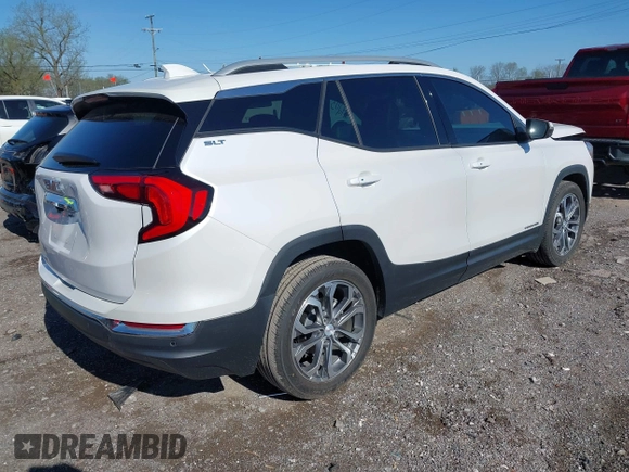 2020 GMC Terrain SLT with VIN 3GKALPEV7LL146609, listed as a IAAI auction lot 42032125 with 48,178 mi miles. Bid and sale history available at carsss.com. Image 4.