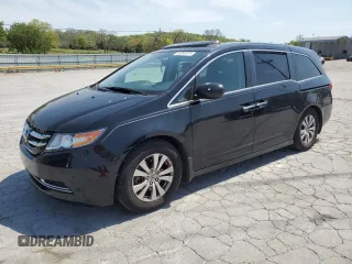 2014 Honda Odyssey EX-L с VIN 5FNRL5H61EB022537, выставлен на аукционе Copart как лот 53050375 с пробегом 191 662 миль миль и Списание • Salvage title. История ставок и продаж доступна на DreamBid. Изображение 1.