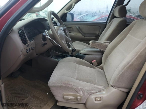 2001 Toyota Sequoia SR5 with VIN 5TDZT34A01S036157, listed as a Copart auction lot 50549555 with 231,759 mi miles and Clean Title. Bid and sale history available at carsss.com. Image 7.