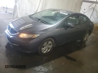 2015 Honda Civic LX z VIN 2HGFB2F5XFH503026, wystawiony jako Copart lot #60484245 z przebiegiem 132 021 mil mil oraz Szkoda całkowita • Salvage title. Historia ofert i sprzedaży dostępna na DreamBid. Obrazek 1.