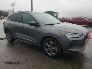 2024 Ford Escape ST-Line with VIN 1FMCU0MNXRUA33354, listed as a Copart auction lot 51168805 with 7,267 mi miles and Salvage Title. Bid and sale history available at DreamBid. Image 4.