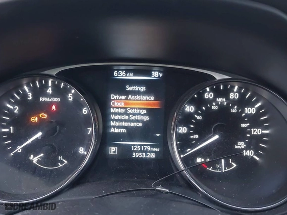 2015 Nissan Rogue S with VIN KNMAT2MV1FP545945, listed as a IAAI auction lot 41770626 with 125,179 mi miles. Bid and sale history available at carsss.com. Image 7.