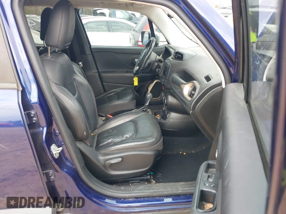 2017 Jeep Renegade Limited with VIN ZACCJBDB9HPE72768, listed as a IAAI auction lot 41506030 with 93,657 mi miles and . Bid and sale history available at DreamBid. Image 5.