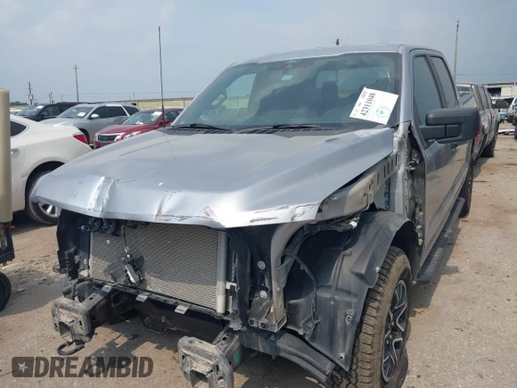 2022 Ford F-150 XL with VIN 1FTFW1E52NFA73233, listed as a IAAI auction lot 42311048 with 14,298 mi miles and . Bid and sale history available at DreamBid. Image 17.