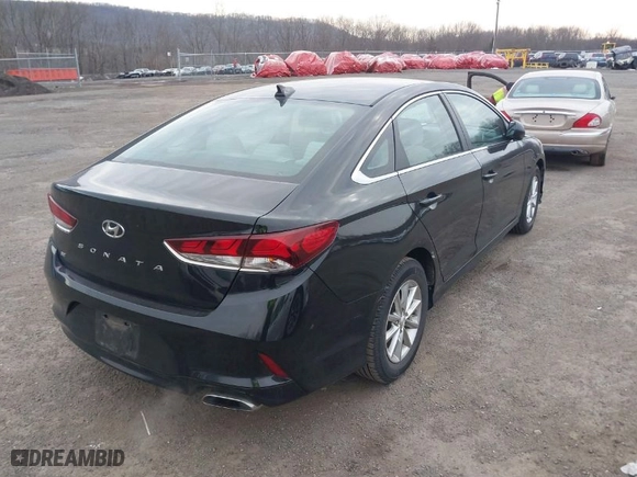 2019 Hyundai Sonata SE with VIN 5NPE24AF7KH734294, listed as a IAAI auction lot 41661304 with 50,355 mi miles. Bid and sale history available at carsss.com. Image 4.