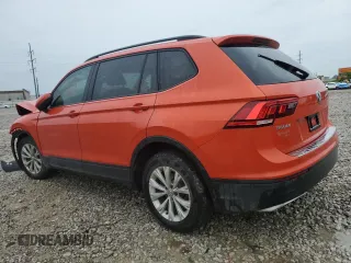 2019 Volkswagen Tiguan S with VIN 3VV0B7AX4KM004472, listed as a Copart auction lot 57987345 with Not provided miles and Salvage title. Bid and sale history available at DreamBid. Image 2.