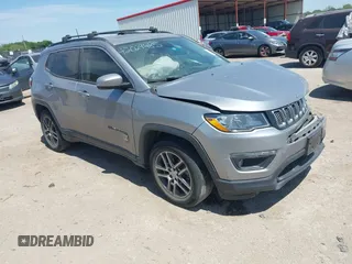 2019 Jeep Compass Latitude with VIN 3C4NJCBB6KT614642, listed as a IAAI auction lot 42029485 with 80,620 mi miles and . Bid and sale history available at DreamBid. Image 1.