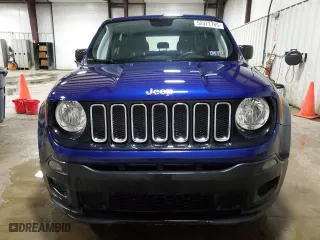 2018 Jeep Renegade Upland Edition with VIN ZACCJBAB3JPG80865, listed as a Copart auction lot 52071785 with 76,211 mi miles and Salvage Title. Bid and sale history available at carsss.com. Image 5.