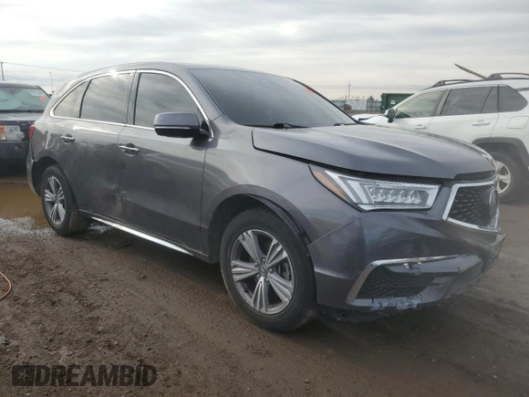 2020 Acura MDX with VIN 5J8YD4H31LL004964, listed as a Copart auction lot 59513815 with 149,690 mi miles and Salvage title. Bid and sale history available at DreamBid. Image 4.
