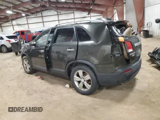 2012 Kia Sorento EX with VIN 5XYKU4A23CG247533, listed as a Copart auction lot 44208935 with 0 mi miles and Salvage Title. Bid and sale history available at carsss.com. Image 2.