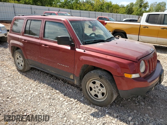 2014 Jeep Patriot Sport with VIN 1C4NJPBA8ED722947, listed as a Copart auction lot 71288624 with 143,883 mi miles and Salvage title. Bid and sale history available at DreamBid. Image 4.