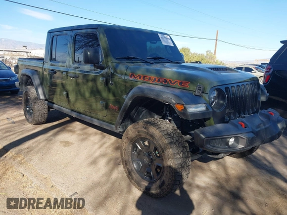 2021 Jeep Gladiator Mojave with VIN 1C6JJTEG8ML606876, listed as a IAAI auction lot 41632052 with 30,255 mi miles and . Bid and sale history available at DreamBid. Image 1.