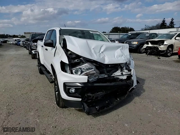 2021 Chevrolet Colorado 2WD Z71 with VIN 1GCGSDEN6M1185112, listed as a Copart auction lot 79696804 with 63,742 mi miles and Salvage Title. Bid and sale history available at carsss.com. Image 10.