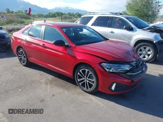 2024 Volkswagen Jetta Sport with VIN 3VWBM7BU3RM077488, listed as a IAAI auction lot 42301864 with 11,830 mi miles and . Bid and sale history available at DreamBid. Image 1.