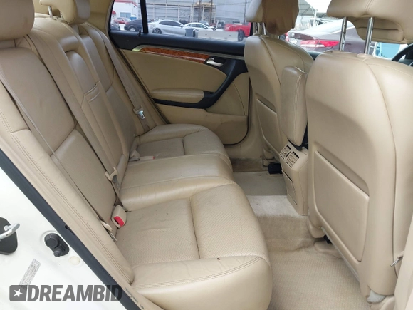 2006 Acura TL with VIN 19UUA66216A076843, listed as a IAAI auction lot 42131726 with 167,810 mi miles. Bid and sale history available at carsss.com. Image 8.