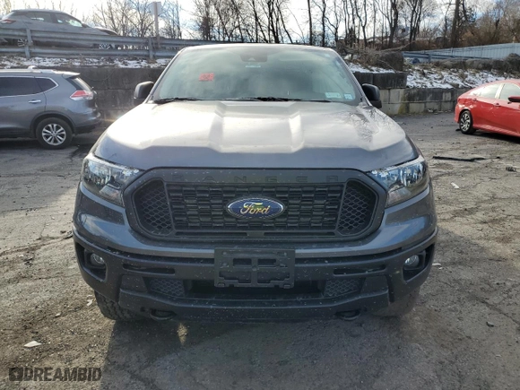 2021 Ford Ranger XL with VIN 1FTER4FH4MLD13993, listed as a Copart auction lot 83215524 with 0 mi miles and Salvage Title. Bid and sale history available at carsss.com. Image 5.