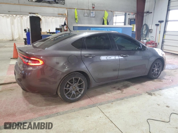 2016 Dodge Dart SXT with VIN 1C3CDFBB5GD530006, listed as a Copart auction lot 53531525 with 145,895 mi miles and Salvage Title. Bid and sale history available at carsss.com. Image 3.