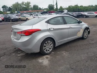 2012 Hyundai Elantra GLS with VIN KMHDH4AEXCU400457, listed as a IAAI auction lot 42395614 with 168,910 mi miles and . Bid and sale history available at DreamBid. Image 4.