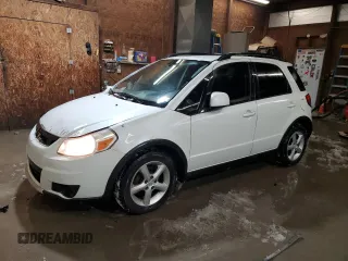2007 Suzuki SX4 with VIN JS2YB413375100416, listed as a Copart auction lot 41474205 with 156,585 mi miles and Salvage Title. Bid and sale history available at carsss.com. Image 1.