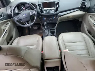 2017 Ford Escape Titanium with VIN 1FMCU0J95HUD40629, listed as a Copart auction lot 54982545 with 206,891 mi miles and Clean Title. Bid and sale history available at DreamBid. Image 8.