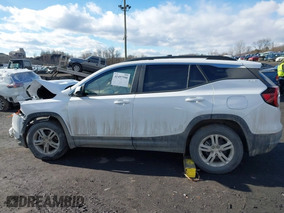 2024 GMC Terrain SLE with VIN 3GKALTEG2RL380353, listed as a IAAI auction lot 41497590 with 7,200 mi miles and . Bid and sale history available at DreamBid. Image 14.