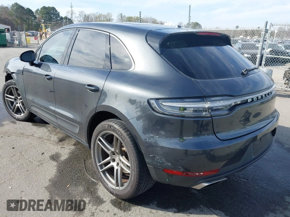2021 Porsche Macan with VIN WP1AA2A57MLB15639, listed as a IAAI auction lot 41805322 with 41,568 mi miles and . Bid and sale history available at DreamBid. Image 3.