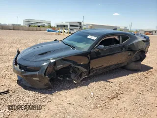 2017 Chevrolet Camaro 1SS с VIN 1G1FF1R73H0196339, выставлен на аукционе Copart как лот 59788315 с пробегом Не указан миль и Списание • Salvage title. История ставок и продаж доступна на DreamBid. Изображение 1.