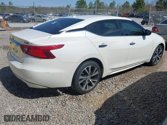 2016 Nissan Maxima SV with VIN 1N4AA6APXGC402994, listed as a IAAI auction lot 41741709 with 96,681 mi miles and . Bid and sale history available at DreamBid. Image 4.
