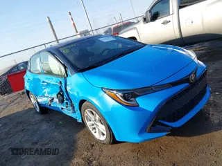 2021 Toyota Corolla Hatchback SE with VIN JTND4MBE4M3127162, listed as a IAAI auction lot 41775383 with 41,622 mi miles. Bid and sale history available at carsss.com. Image 1.