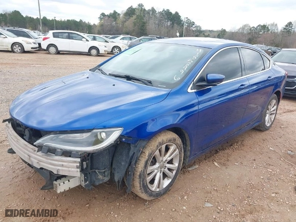 2015 Chrysler 200 Limited with VIN 1C3CCCABXFN679278, listed as a IAAI auction lot 41858996 with 241,149 mi miles. Bid and sale history available at carsss.com. Image 2.