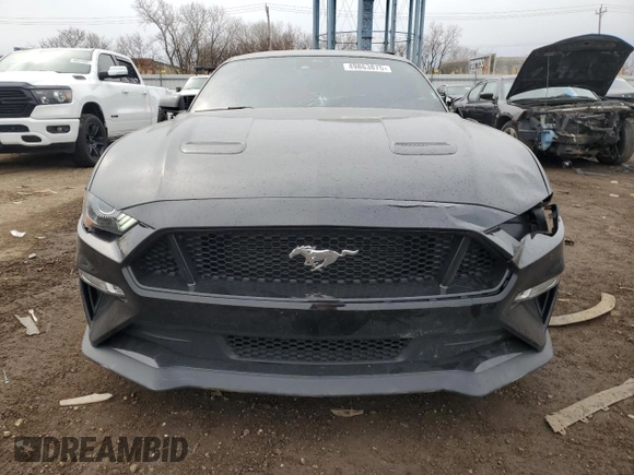 2021 Ford Mustang GT z VIN 1FA6P8CF8M5150487, wystawiony jako Copart lot #49863875 z przebiegiem 24 943 mil mil oraz Szkody całkowita. Historia ofert i sprzedaży dostępna na DreamBid. Obrazek 5.
