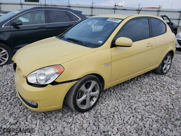 2010 Hyundai Accent SE with VIN KMHCN3AC0AU176917, listed as a Copart auction lot 68659554 with 41,369 mi miles and Salvage Title. Bid and sale history available at carsss.com. Image 1.