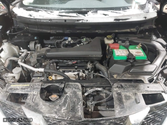 2016 Nissan Rogue S with VIN JN8AT2MV1GW136307, listed as a IAAI auction lot 41565866 with 66,488 mi miles. Bid and sale history available at carsss.com. Image 10.