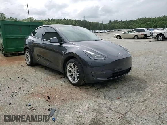 2024 Tesla Model Y Long Range with VIN 7SAYGDEE0RA255613, listed as a Copart auction lot 58993085 with 39,336 mi miles and Salvage title. Bid and sale history available at DreamBid. Image 15.