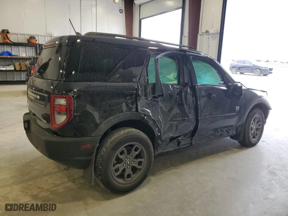 2023 Ford Bronco Sport Big Bend with VIN 3FMCR9B64PRD96772, listed as a Copart auction lot 45113055 with 0 mi miles and Salvage Title. Bid and sale history available at carsss.com. Image 3.