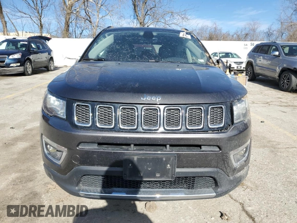 2018 Jeep Compass Limited with VIN 3C4NJDCB0JT350661, listed as a Copart auction lot 47981695 with 115,188 mi miles and Salvage Title. Bid and sale history available at DreamBid. Image 5.