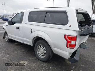 2018 Ford F-150 XL with VIN 1FTMF1CBXJKC83791, listed as a IAAI auction lot 41796119 with 196,611 mi miles. Bid and sale history available at carsss.com. Image 3.