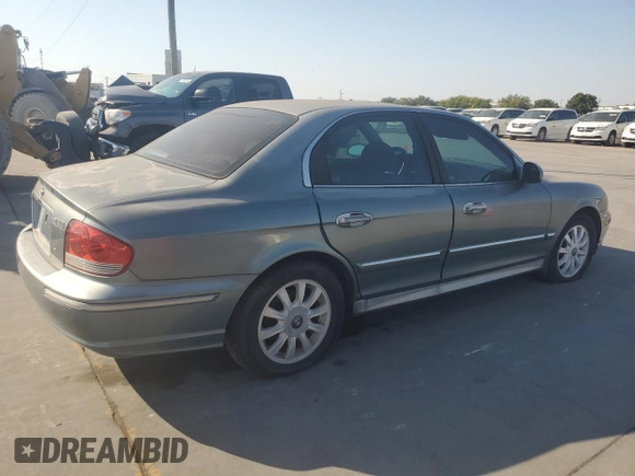 2004 Hyundai Sonata GLS with VIN KMHWF35H74A041603, listed as a Copart auction lot 76204444 with 164,606 mi miles and Clean Title. Bid and sale history available at carsss.com. Image 3.
