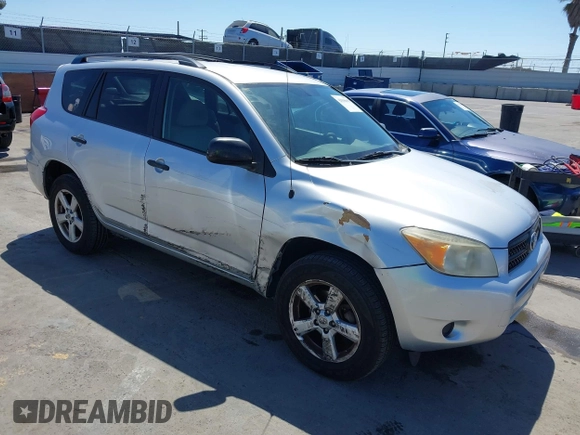2007 Toyota RAV4 with VIN JTMZK33V076004549, listed as a IAAI auction lot 42018605 with 115,548 mi miles. Bid and sale history available at carsss.com. Image 1.