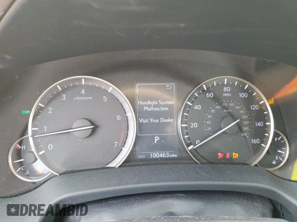 2020 Lexus RX 350L with VIN JTJHZKEA1L2017725, listed as a Copart auction lot 56022175 with 100,463 mi miles and Salvage title. Bid and sale history available at DreamBid. Image 9.
