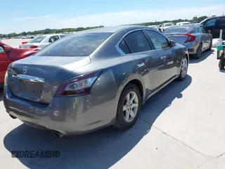 2014 Nissan Maxima SV with VIN 1N4AA5AP9EC445598, listed as a IAAI auction lot 42837072 with 147,930 mi miles and . Bid and sale history available at DreamBid. Image 4.