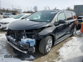 2022 Toyota Sienna XSE z VIN 5TDDSKFCXNS073003, wystawiony jako Copart lot #44218525 z przebiegiem 33 880 mil mil oraz Szkoda całkowita • Salvage title. Historia ofert i sprzedaży dostępna na DreamBid. Obrazek 1.