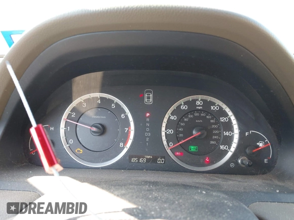 2009 Honda Accord LX-P with VIN 1HGCP26439A156735, listed as a IAAI auction lot 41995906 with 185,169 mi miles and . Bid and sale history available at DreamBid. Image 7.