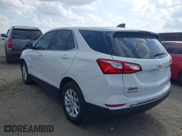 2021 Chevrolet Equinox LT with VIN 3GNAXKEVXMS141728, listed as a IAAI auction lot 41967260 with 74,751 mi miles. Bid and sale history available at carsss.com. Image 3.