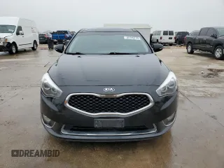 2016 Kia Cadenza Premium with VIN KNALN4D78G5221630, listed as a Copart auction lot 43749715 with 123,351 mi miles and Salvage Title. Bid and sale history available at carsss.com. Image 5.