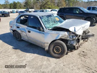 2002 Hyundai Accent GL with VIN KMHCG45C02U308425, listed as a Copart auction lot 89308715 with 0 mi miles and Salvage Title. Bid and sale history available at carsss.com. Image 4.