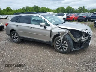 2017 Subaru Outback Limited with VIN 4S4BSENC5H3232666, listed as a Copart auction lot 58437815 with 49,643 mi miles and Salvage title. Bid and sale history available at DreamBid. Image 4.