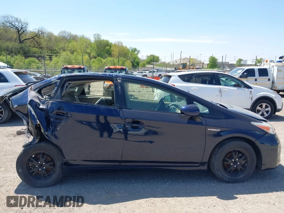 2013 Toyota Prius One with VIN JTDKN3DU2D1729948, listed as a IAAI auction lot 40057479 with 163,534 mi miles and . Bid and sale history available at DreamBid. Image 13.